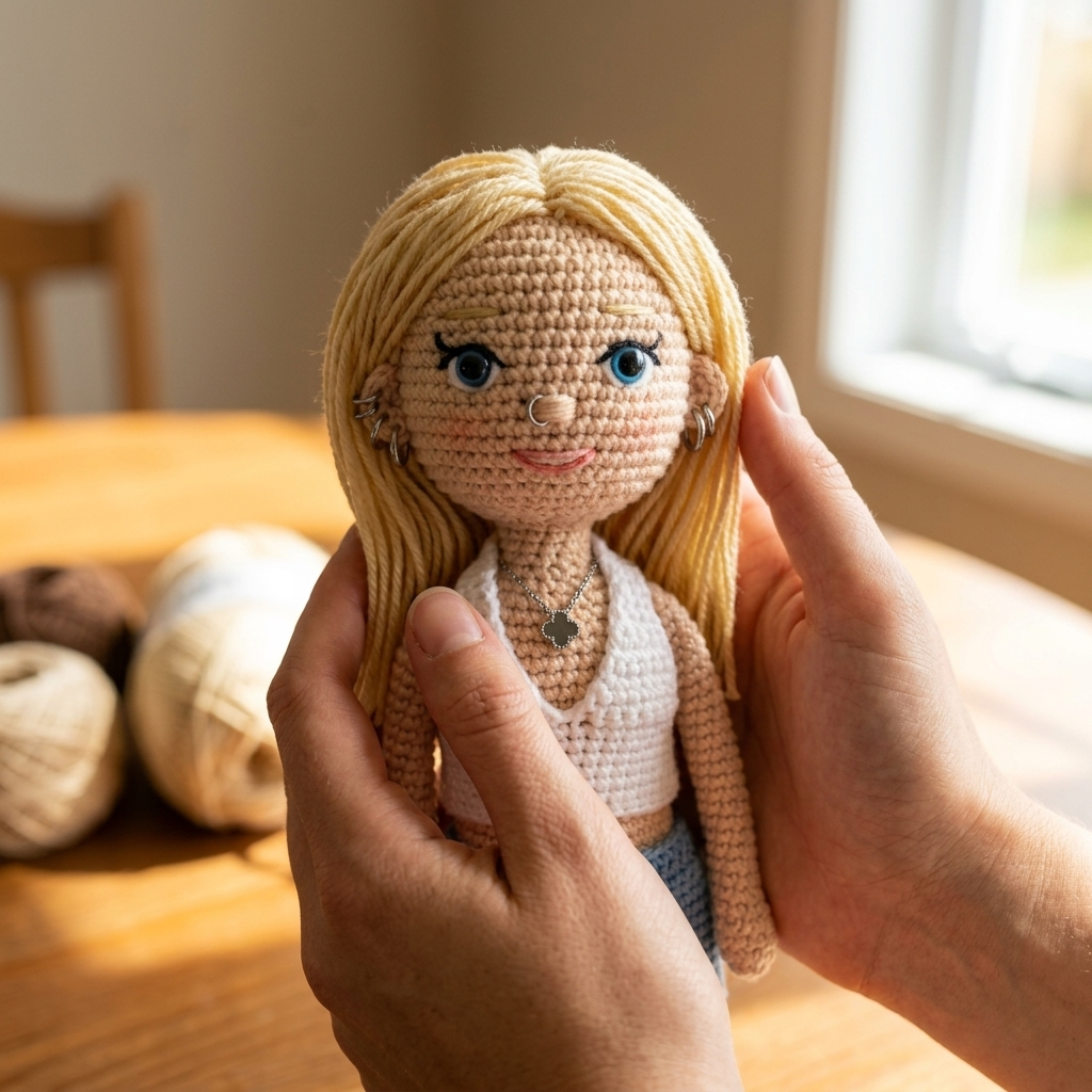 Crochet Chibi Keepsake example 1