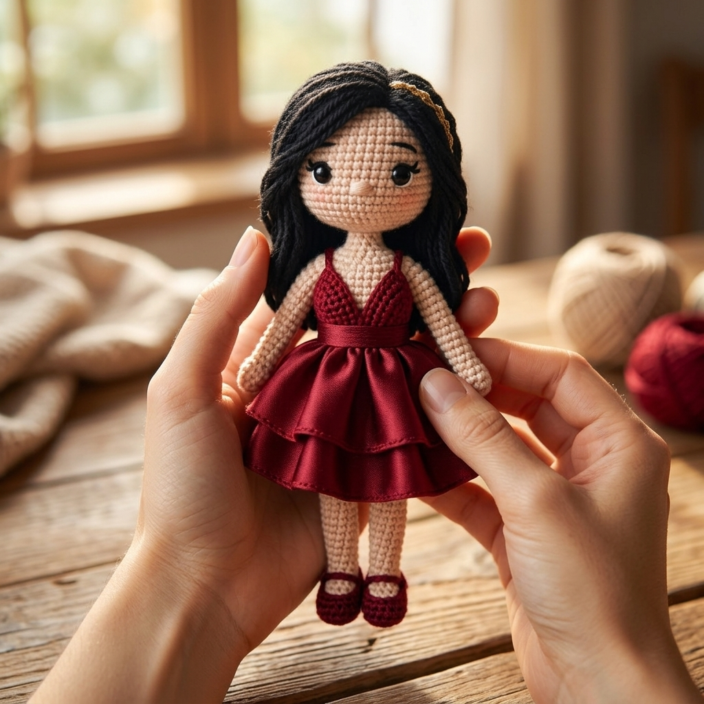 Crochet Chibi Keepsake example 2