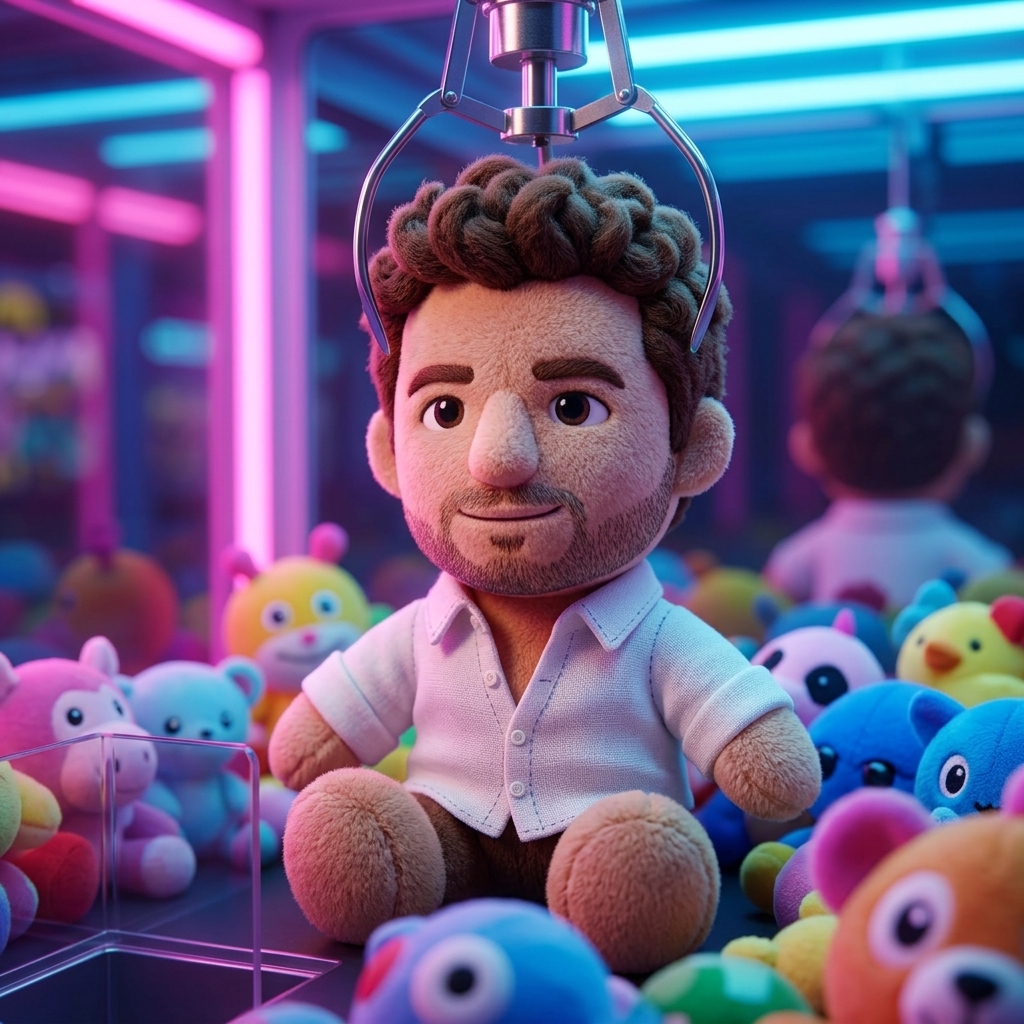 Plush Arcade Toy example