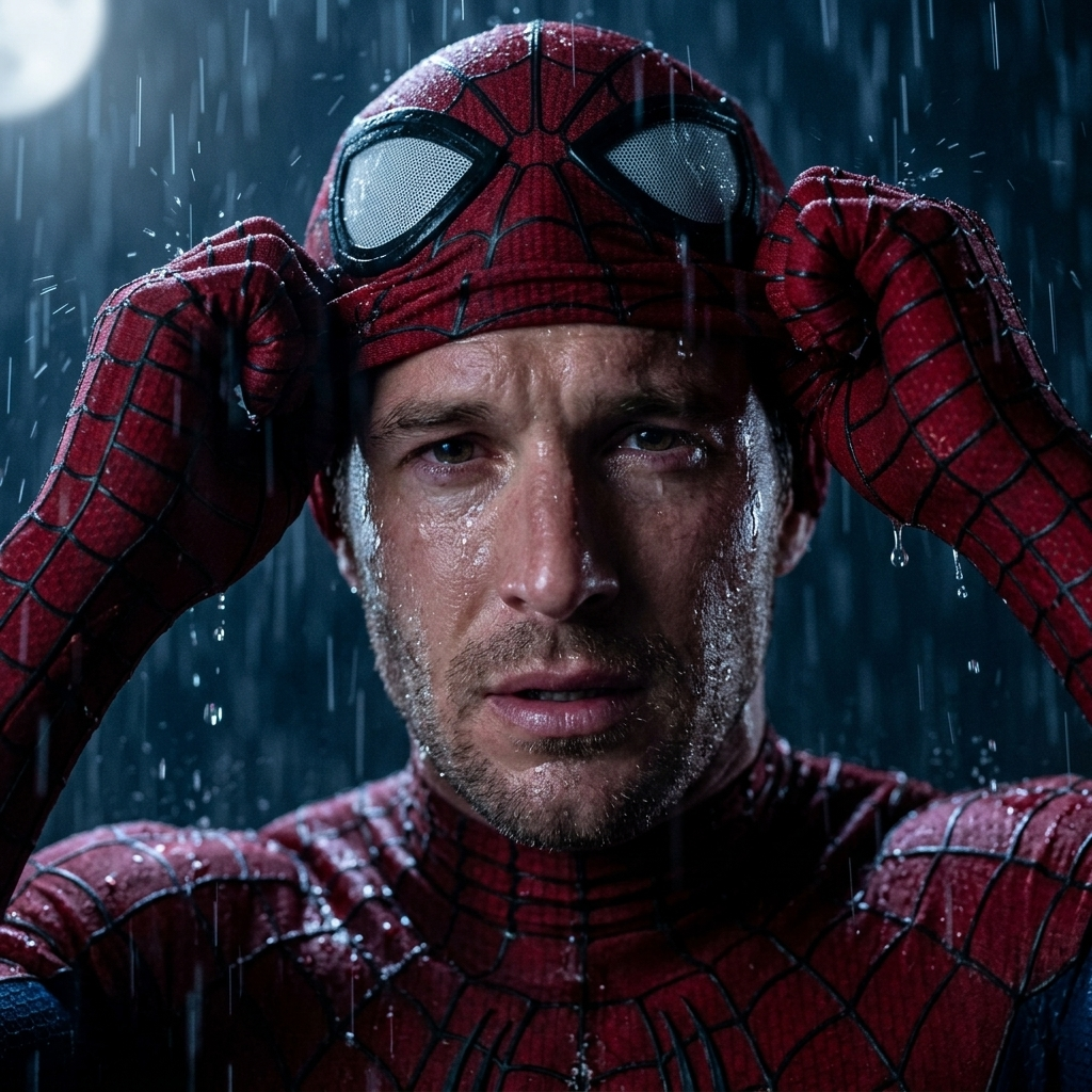 Rain-Soaked Mask Reveal example 1